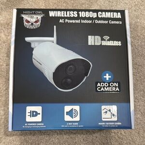 Night Owl Security Wireless 1080p HD Add-on/Stand Alone Camera BRAND NEW IN BOX